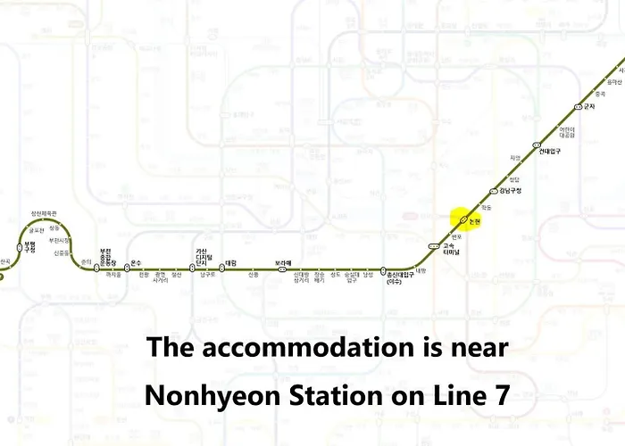 Appartement Monohaus, Nonhyeon Near Gangnam, 5 Min Walk From The Subway Station Séoul